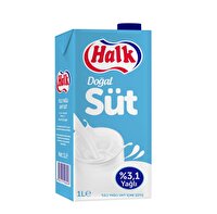 Halk %3,1 Yağlı Süt 1 L