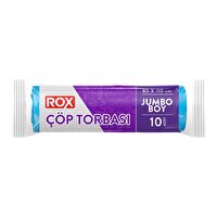 Rox Çöp Torbası Jumbo Boy 80X110 Cm 10’Lu