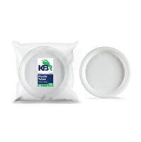 KBR Plastik Tabak 22cm 10'lu