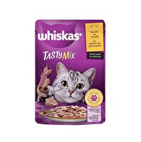 Whiskas Tasty Mix Kuzulu Hindili Kedi Maması 85 gr