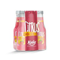 Kula Citrus Limon Çilek Aromalı Doğal Zengin Mineralli Gazlı İçecek 250 ml