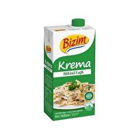 Bizim Krema %20 Bitkisel Yağlı 1 L