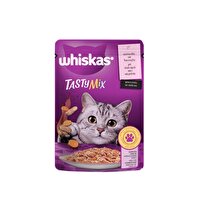 Whiskas Tasty Mix Somonlu ve Havuçlu Kedi Maması 85 g