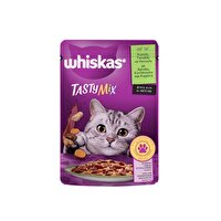 Whiskas Tasty Mix Kuzulu Tavuklu ve Havuçlu Kedi Maması 85 g