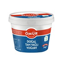 Ömür Yoğurt Tam Yağlı 3 Kg
