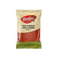 Besler Tatlı Kırmızı Toz Biber 50g 10'lu