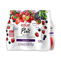 Kızılay Açai & Çilek Plus 200 ml 6'lı