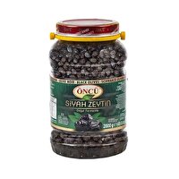 Öncü Yağlı Siyah Zeytin Pet (XS) 321-350 2 kg