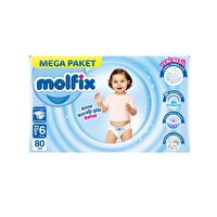 Molfix Mega Paket 3D Extra Large 80'li