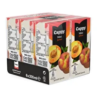 Cappy Şeftali Nektar 6x200 ml