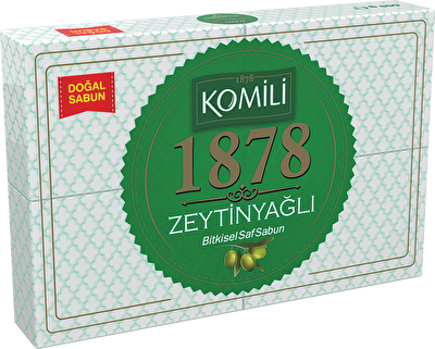 komili 1878 zeytinyagli sabun 600 g bizim toptan