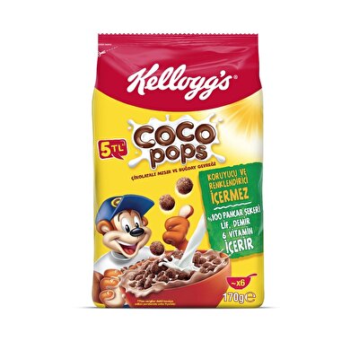 Kellogs Cocopops Tahil Topları 170 g