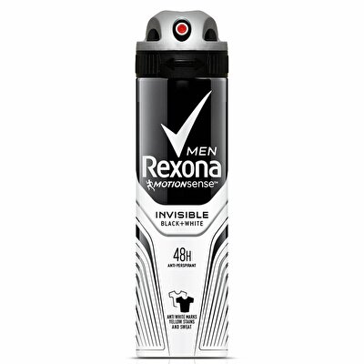 Rexona Deodorant Sprey Men Invisible Black/White 150 ml