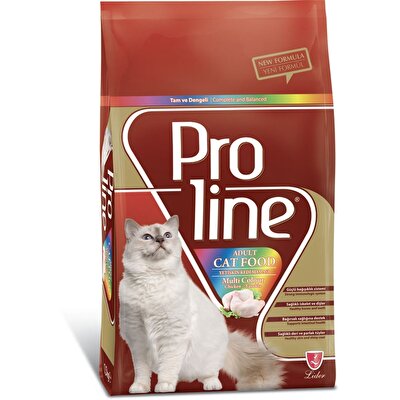 Proline Yetişkin Kedi Maması Multi Colour 1.5 Kg Ad