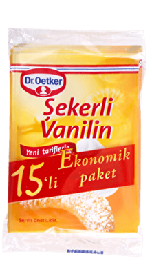 Dr.Oetker Şekerli Vanilin 15*5 g