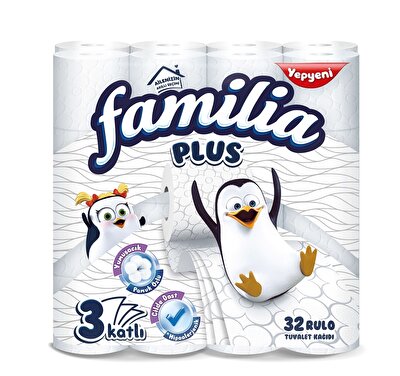 Familia 3 Katlı Tuvalet Kağıdı 32'li