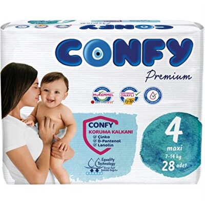 Confy Premium Ekonomik Maxi (4) 28 li