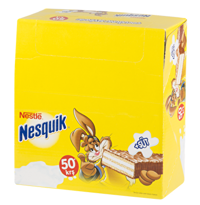 Nestle Nesquik Sütlü Çikolatalı Gofret 26,7 g 30'lu
