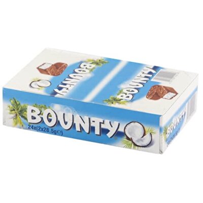 Bounty Hindistan Cevizli Çikolata 57 g 24'lü