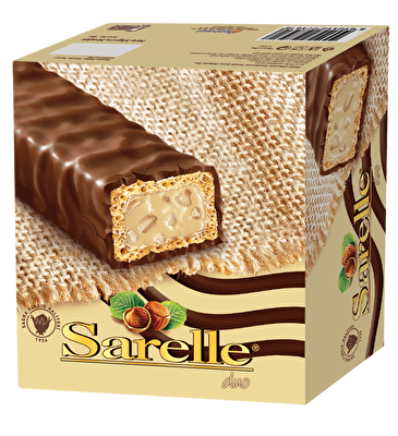 Sarelle Duo Çikolata Kaplı Gofret 33 g 20'li