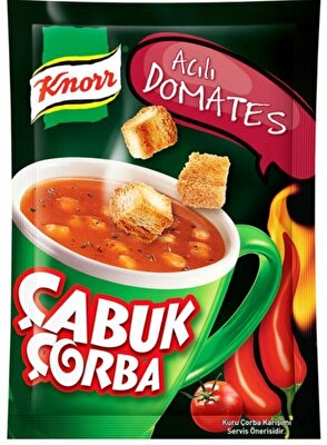 Knorr Çabuk Çorba Acılı Domates 22 g 24'lü
