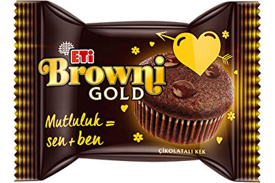 Eti Browni Gold Kakao Soslu Kek 45 g 24'lü