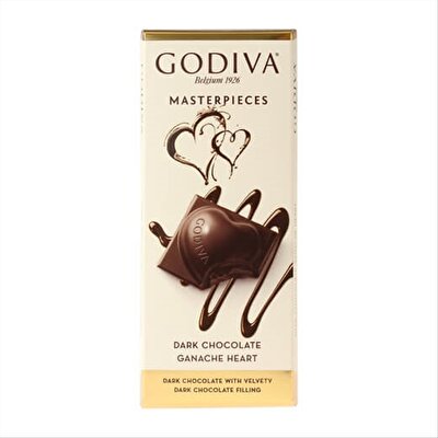 Godiva Bitter Ganajlı Çikolata Kalp 86 g