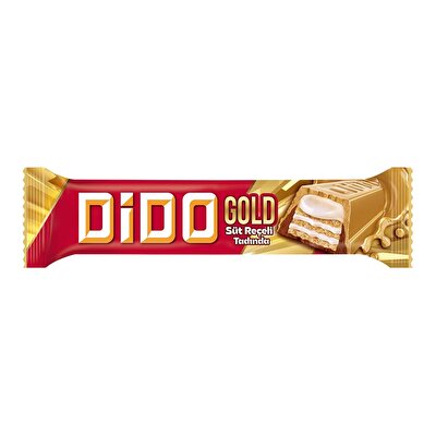 Ülker Dido Gold Süt Reçelli Çikolatalı Gofret 36 g 24'lü