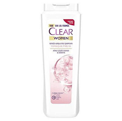 Clear Women Yumusak P.&Kiraz Çiçeği Şampuan 485 ml