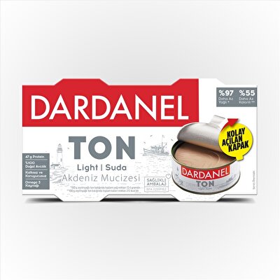 Dardanel Light Ton Balığı 2x150 g