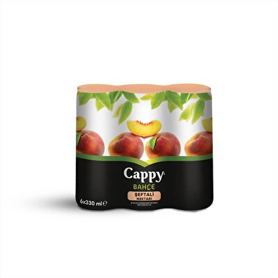 Cappy Meyve Suyu Şeftali Kutu M.P. 6x330 ml