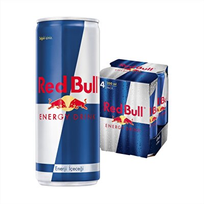 Red Bull Enerji İçeceği M.P. 4x250 ml