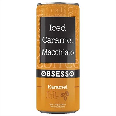 Obsesso Coffee Caramel Macchiato 250 ml 12'li
