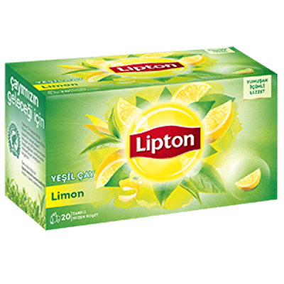 Lipton Limonlu Yeşil Çay 20'li