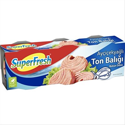 Superfresh Ton Balığı Ayçiçek 3x75 g