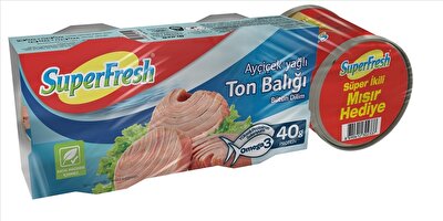 Superfresh Ton Balığı 185G Mısır Hediyeli 2x150 g