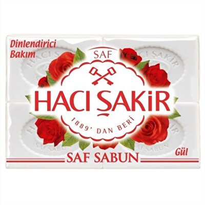 Hacı Şakir Gül Saf Sabun 600 g