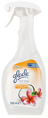 Glade Multi Sprey Tropikal Clean Linen 500 ml