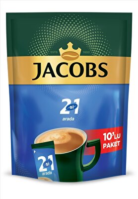 Jacobs 2si 1 Arada Kahve 10x14 g