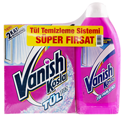 Vanish Tül Beyazlatıcı Çamaşır Deterjanı Toz 2x450 g