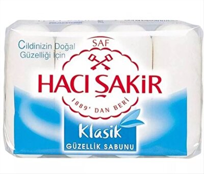 Hacı Şakir Klasik Güzellik Sabunu 4x70 g