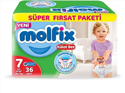 Molfix Külot Bez Süper Fırsat 7 No 36'lı