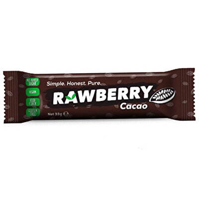Rawberry Kakao Kuruyemiş Bar 33 g 10'lu