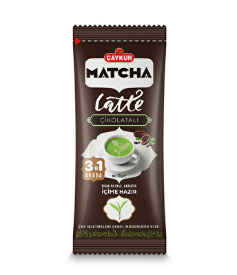 Çaykur Matcha Çayı Çikolatalı 3'ü 1 Arada 10 gr 24'lü