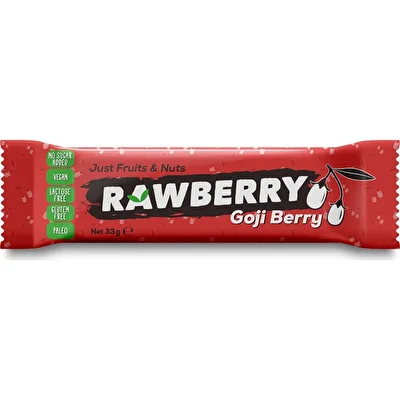 Rawberry Gojiberry Kuruyemiş Bar 33 g 10'lu