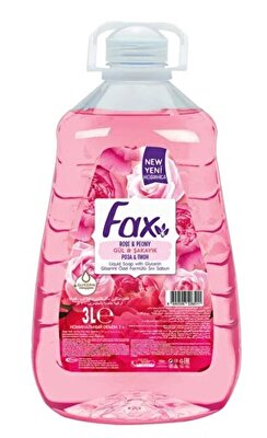 Fax Sıvı Sabun Gül&Şakayık 3 L