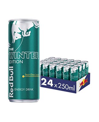 Red Bull Winter Edition İncir&Elma 250 ml 24'lü
