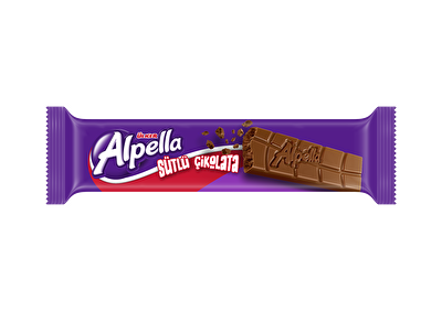 Alpella Sütlü Baton Çikolata 30 g 8'li