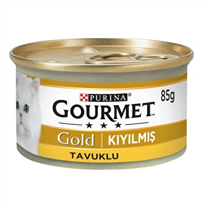 Gourmet Kıyılmış Tavuklu Kedi Maması 85 g