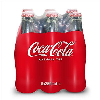 Coca Cola Orijinal Şişe M.P. 6x250 ml